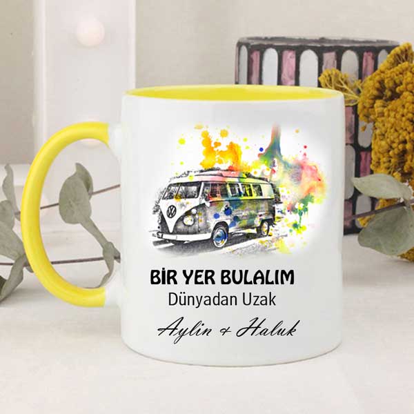 Bir Yer Bulalım Dünyadan Uzak Kupa Bardak