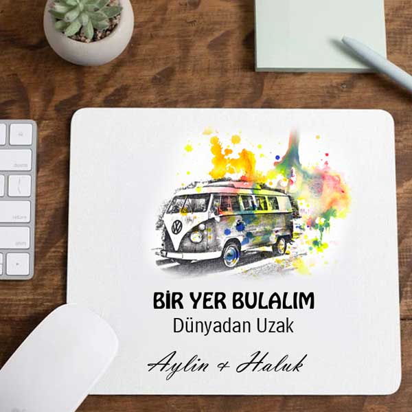 Bir Yer Bulalım Dünyadan Uzak Mouse Pad