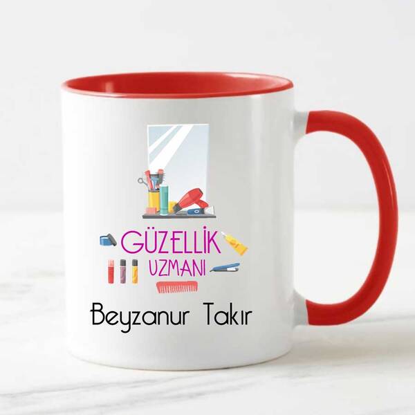 Güzellik Uzmanına Hediye Kupa Bardak