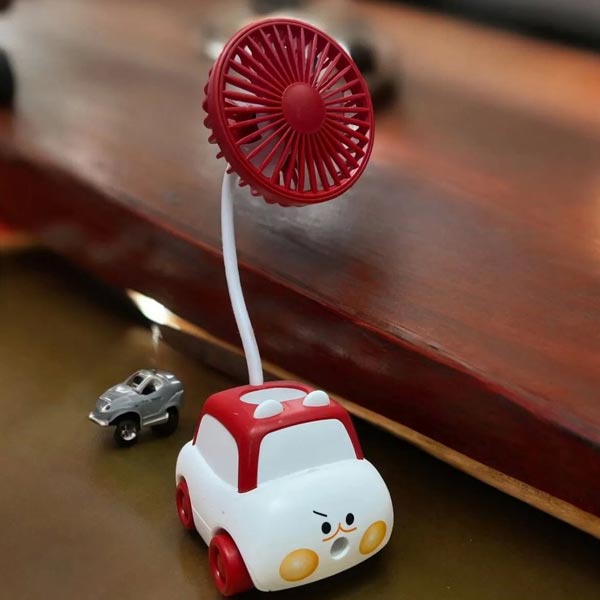 Mini USB Şarjlı El Fanı / Masa Fanı Oynar Başlıklı Fan